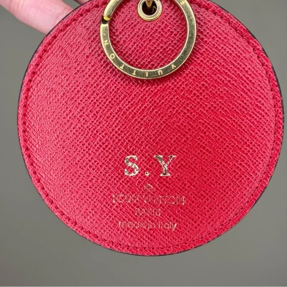 Louis Vuitton Circular Monogram Daruma Keychain